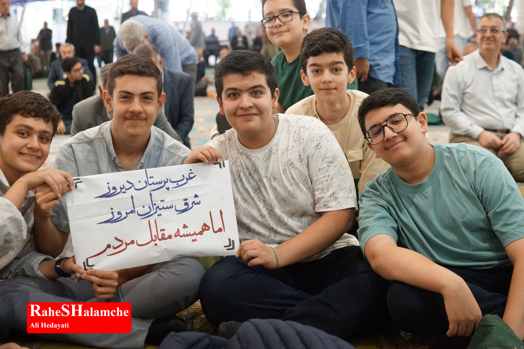 گزارش تصویری نماز جمعه تهران