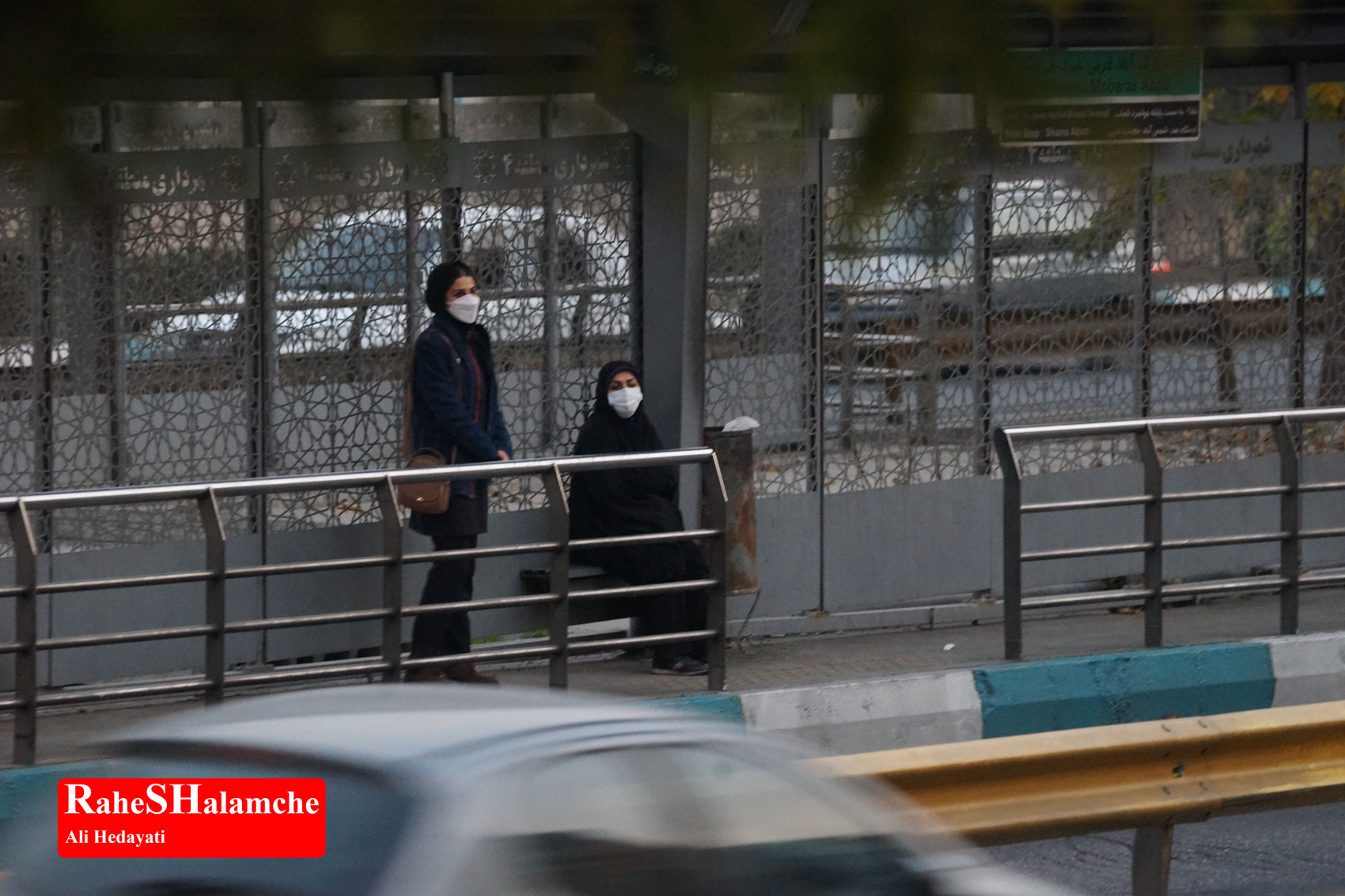 هوای تهران از دریچه لنز دوربین شلمچه