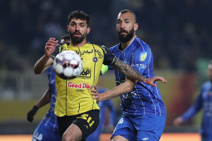 جدول لیگ برتر ایران پس از پایان نیم فصل