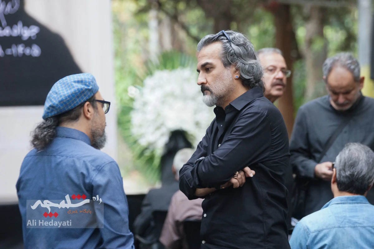 حاشیه‌های وداع با پیکر «جواد مجابی» +تصاویر