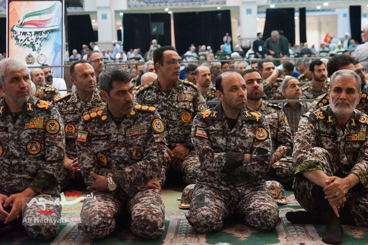 نماز جمعه تهران در سالروز تشکیل قرارگاه پدافند هوایی +تصاویر