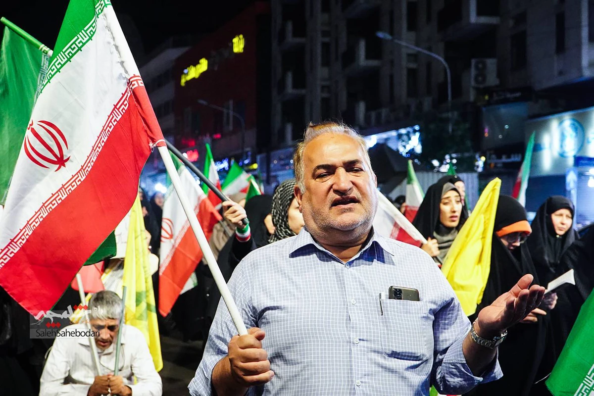  هفتاد‌و‌سومین شب حماسه در میدان هفت تیر +تصاویر