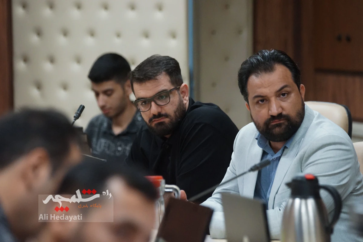 نشست خبری پیمان فلسفی با خبرنگاران +تصاویر