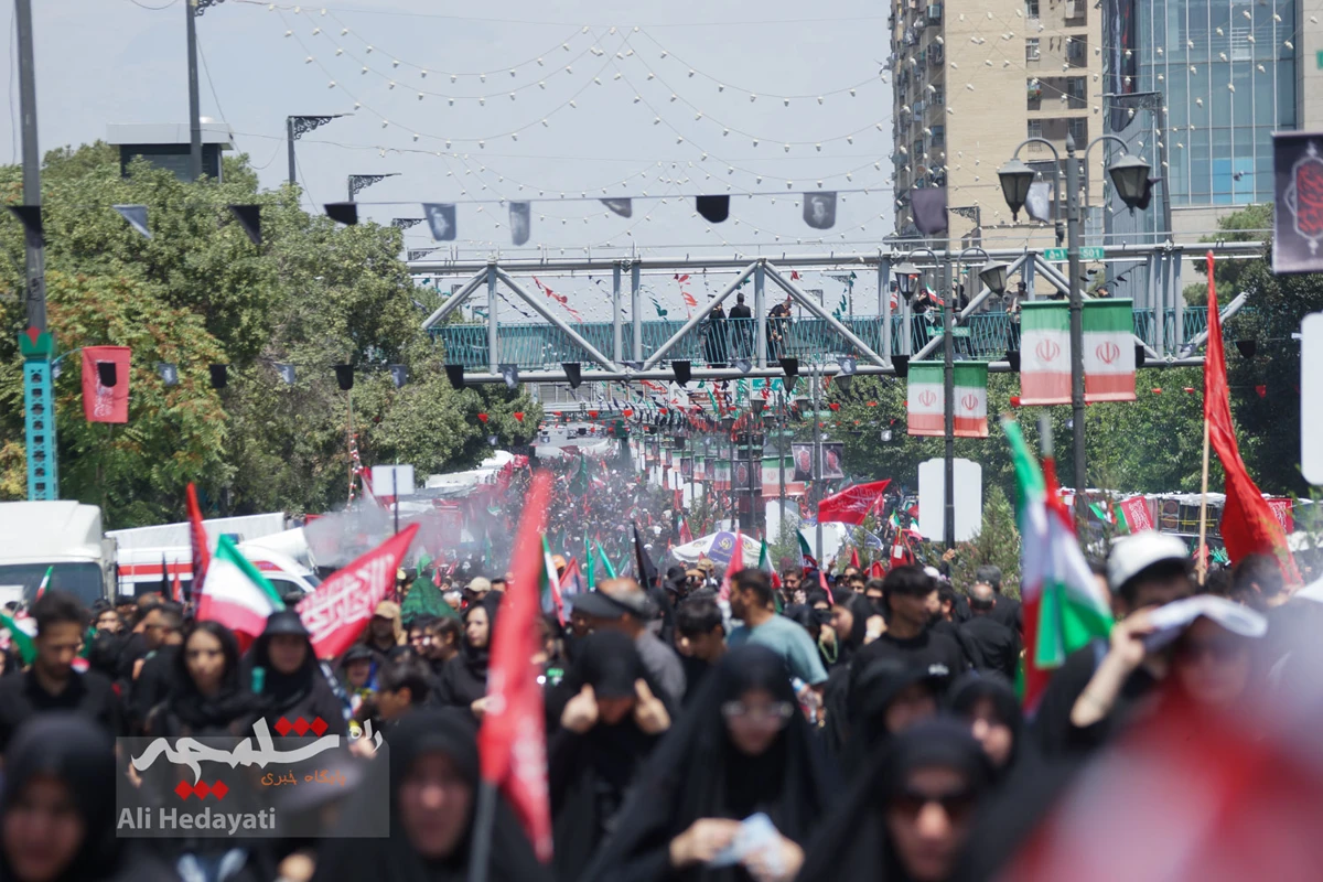 طنین عشق و دلدادگی اربعینی در تهران +تصاویر