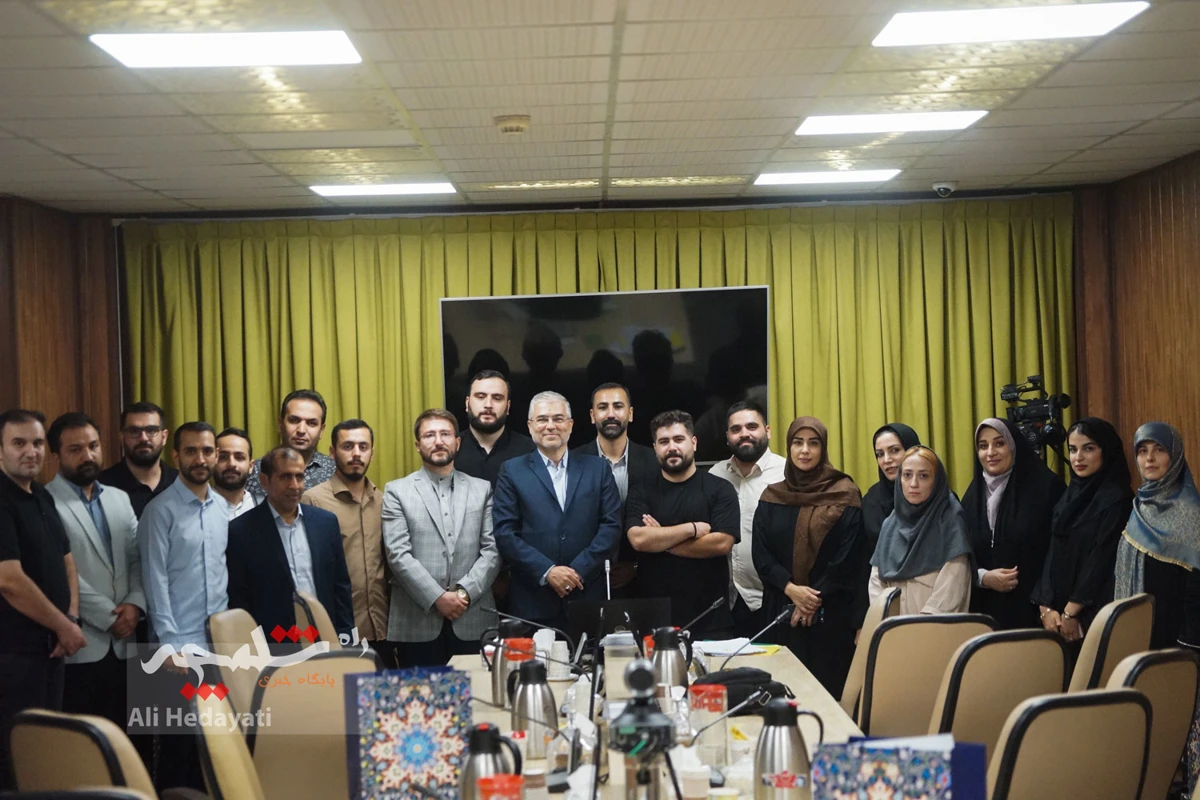نشست خبری پیمان فلسفی با خبرنگاران +تصاویر