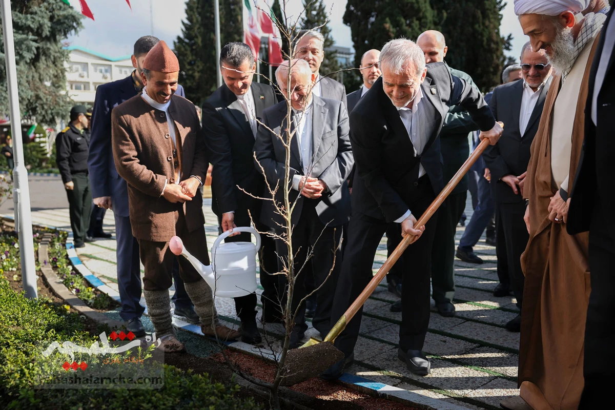 گزارش تصویری از حضور پزشکیان در مازندران