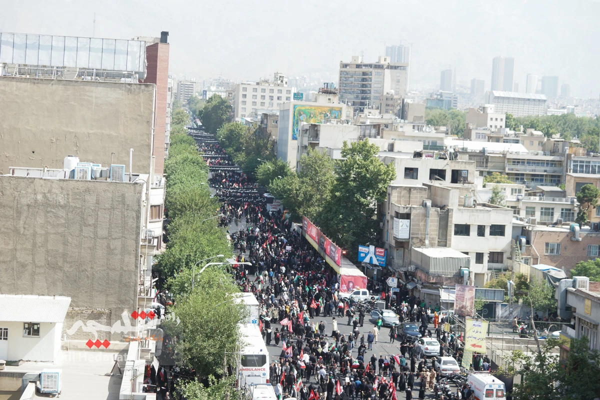بزرگترین تشییع تاریخی جهانی در تهران +تصاویر