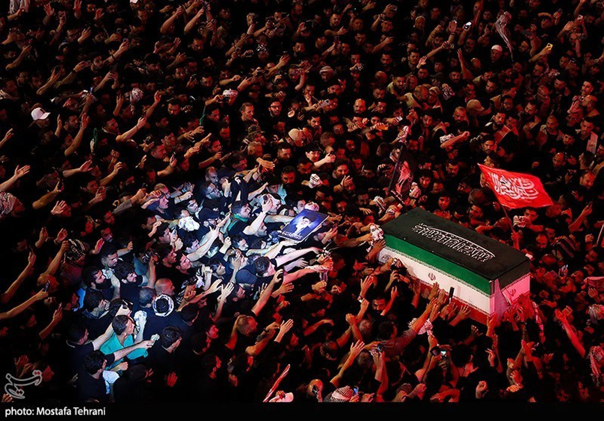 با خامنه‌ای شهید، کربلا غوغا شد +تصاویر