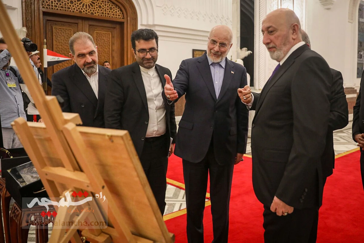 سفر قالیباف به عراق؛ از دیدار با مقامات عالی تا زیارت اماکن مذهبی +تصاویر