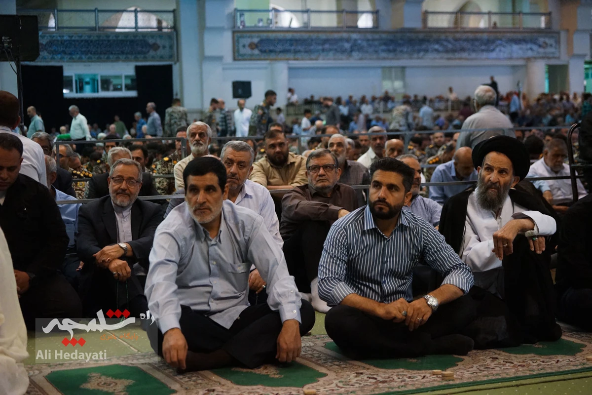 نماز جمعه تهران در سالروز تشکیل قرارگاه پدافند هوایی +تصاویر