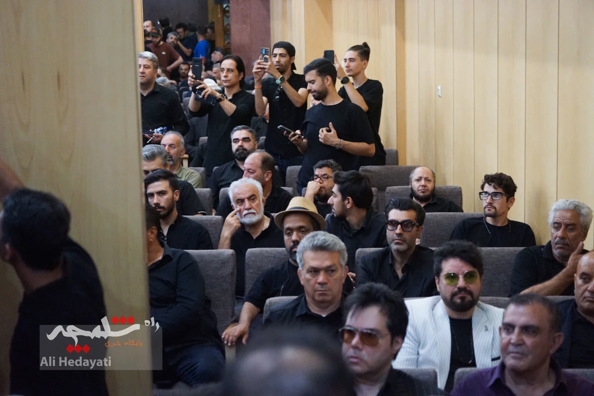 مراسم ختم مرحوم «اکبر عبدی» چه گذشت؟ +تصاویر