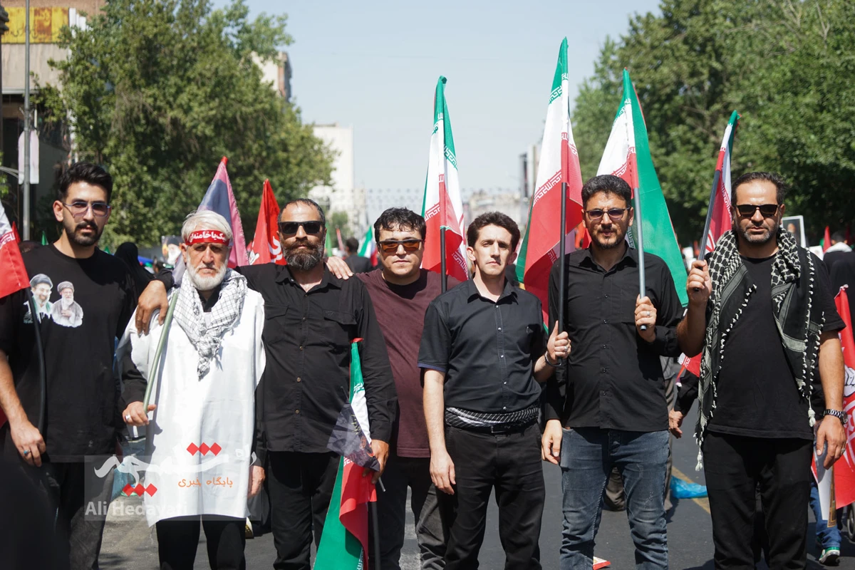 بزرگترین تشییع تاریخی جهانی در تهران +تصاویر