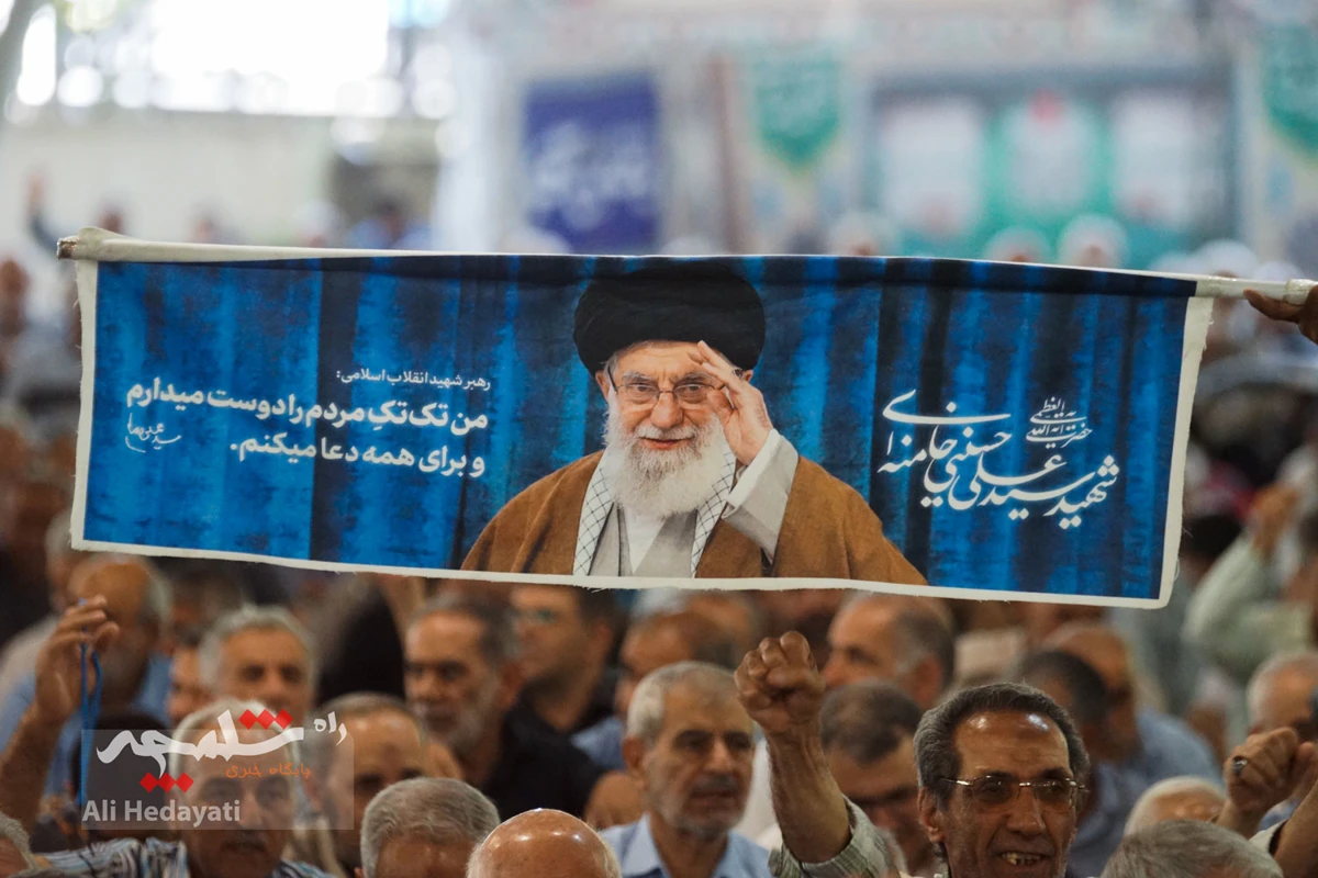 نماز جمعه تهران برگزار شد +تصاویر