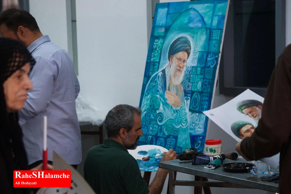 آئین سوگ اربعین امام شهید در تالار وحدت برگزار شد +تصاویر