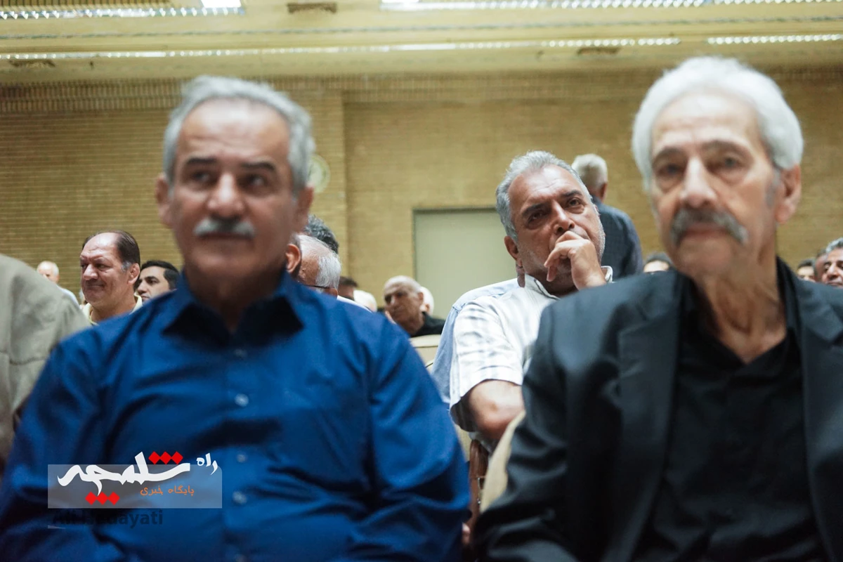  بزرگان قدیمی کشتی ایران در سوگ «آقاعبدالله موحد» +تصاویر