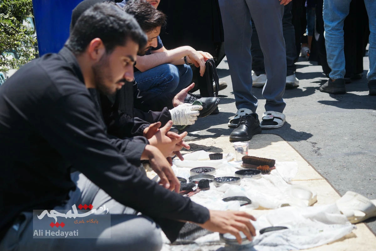 طنین عشق و دلدادگی اربعینی در تهران +تصاویر