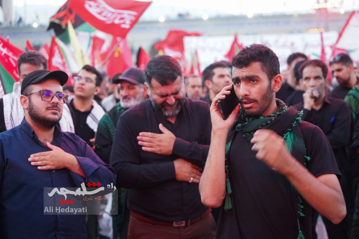 پایان وداع با شکوه با آقای شهید ایران +تصاویر