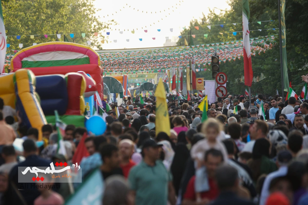 مهمانی 10 کیلومتری تهرانی‌ها در روز عید غدیر +تصاویر