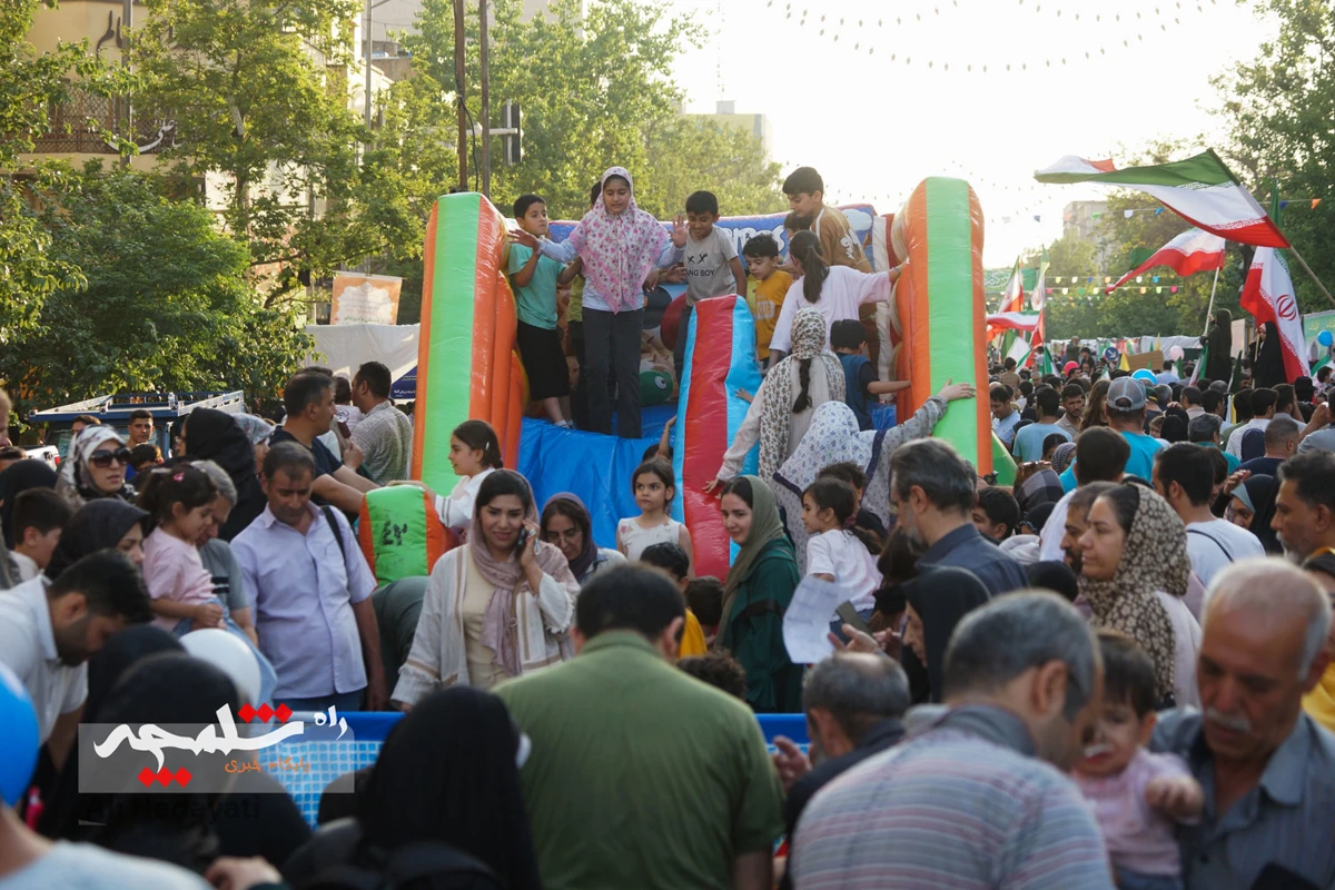 مهمانی 10 کیلومتری تهرانی‌ها در روز عید غدیر +تصاویر