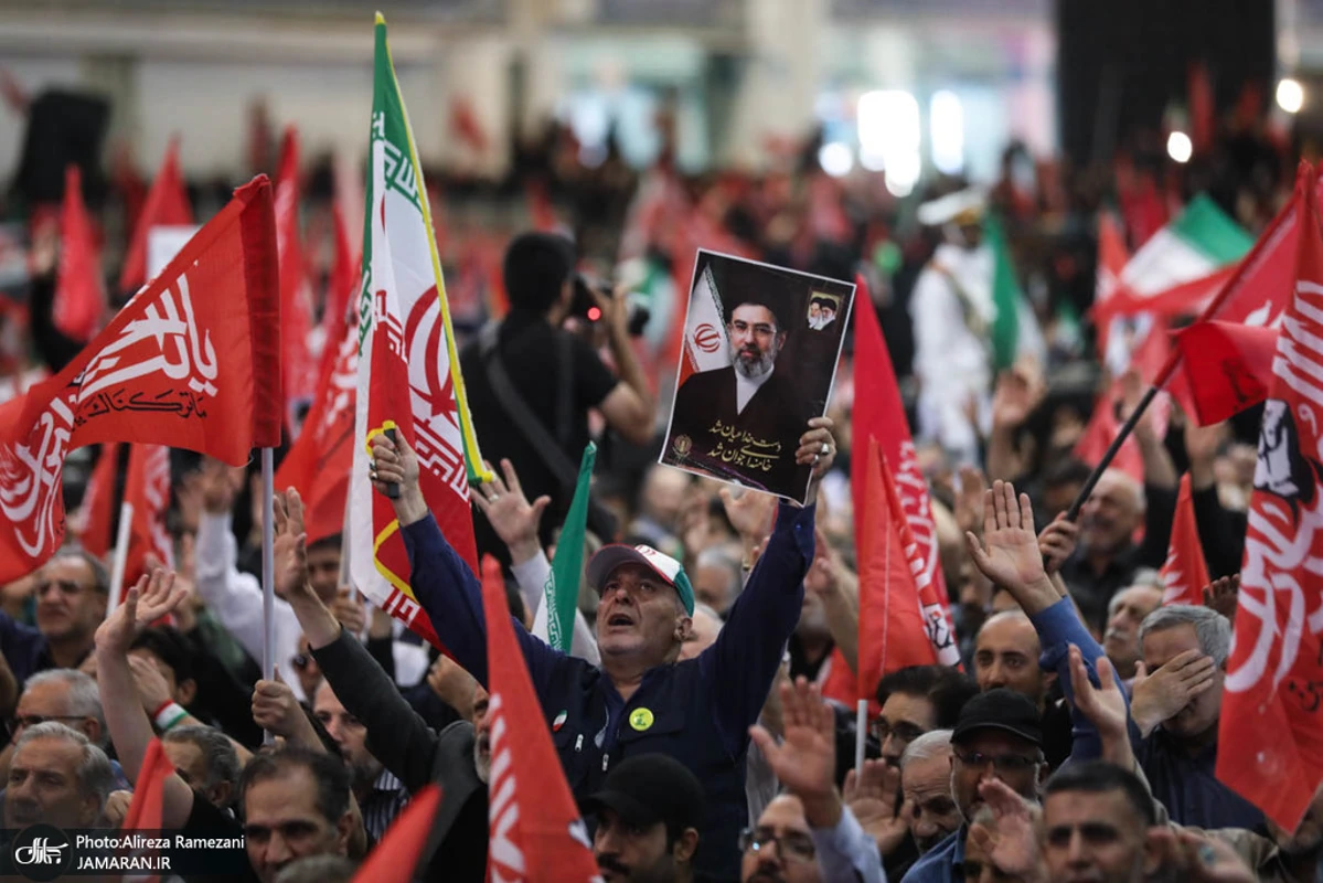 مراسم بزرگداشت چهلم «آقای شهید ایران» در تهران برگزار شد +تصاویر