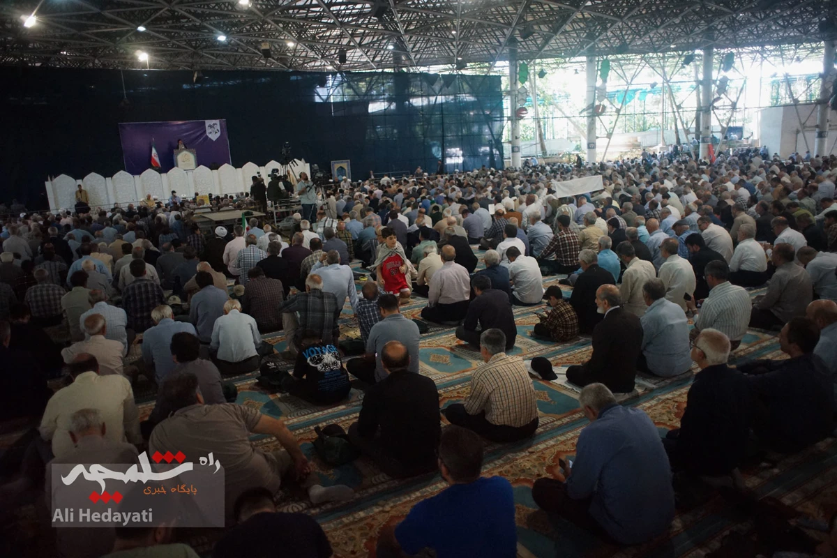نماز جمعه تهران برگزار شد +تصاویر