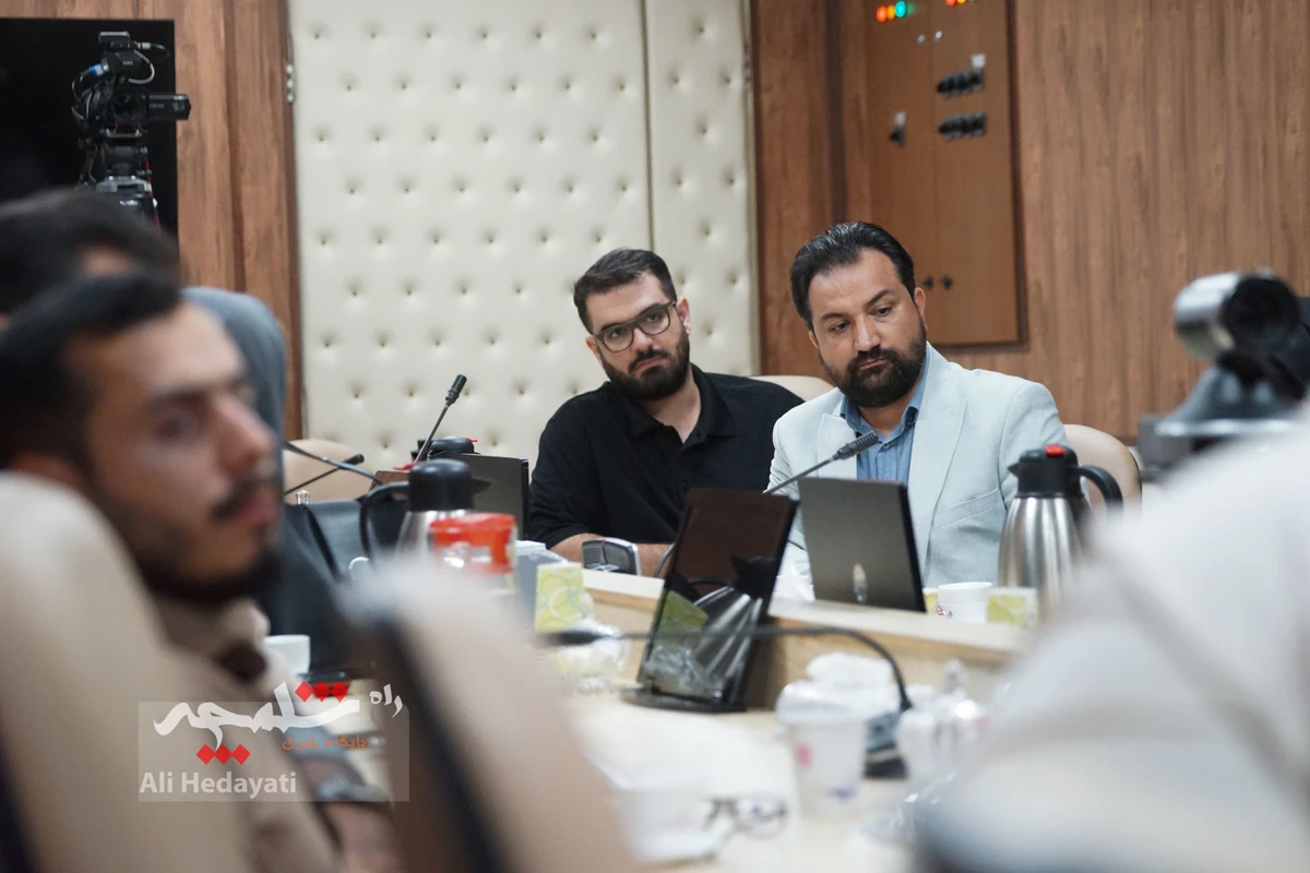 نشست خبری پیمان فلسفی با خبرنگاران +تصاویر