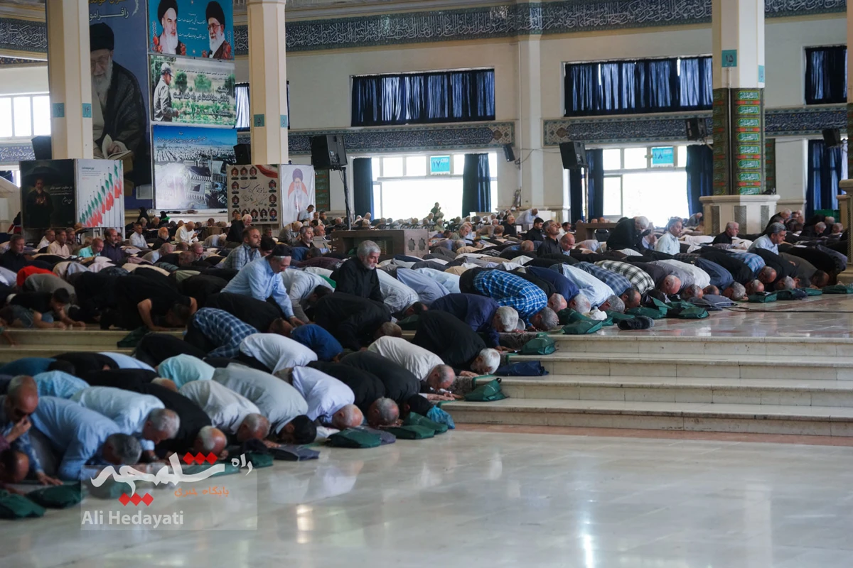 نماز جمعه تهران در مصلی امام خمینی(ره) برگزار شد +تصاویر