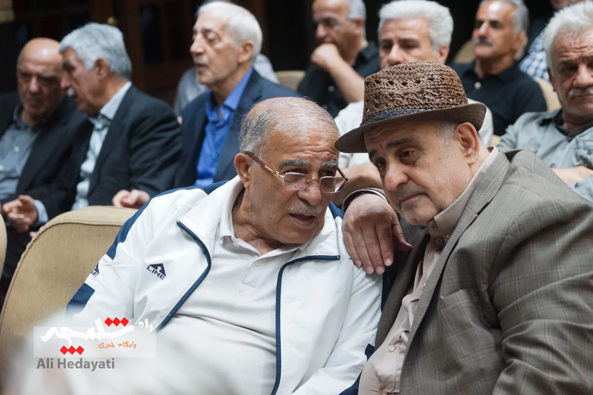  بزرگان قدیمی کشتی ایران در سوگ «آقاعبدالله موحد» +تصاویر