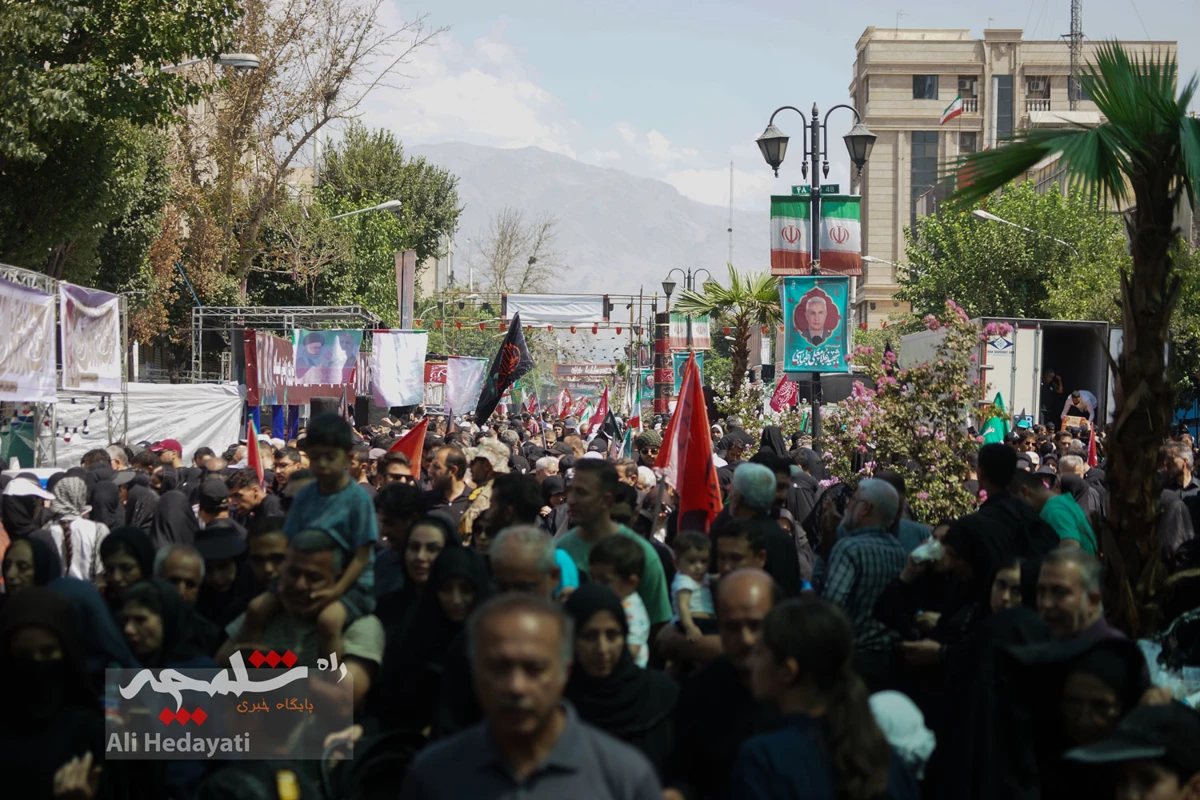 طنین عشق و دلدادگی اربعینی در تهران +تصاویر