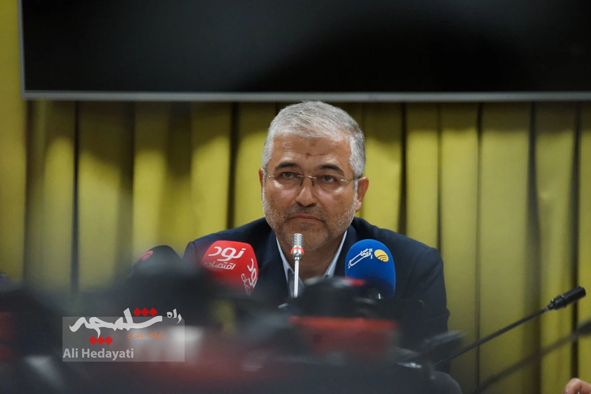 نشست خبری پیمان فلسفی با خبرنگاران +تصاویر