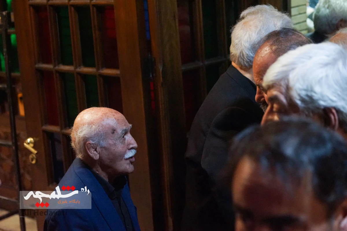  بزرگان قدیمی کشتی ایران در سوگ «آقاعبدالله موحد» +تصاویر
