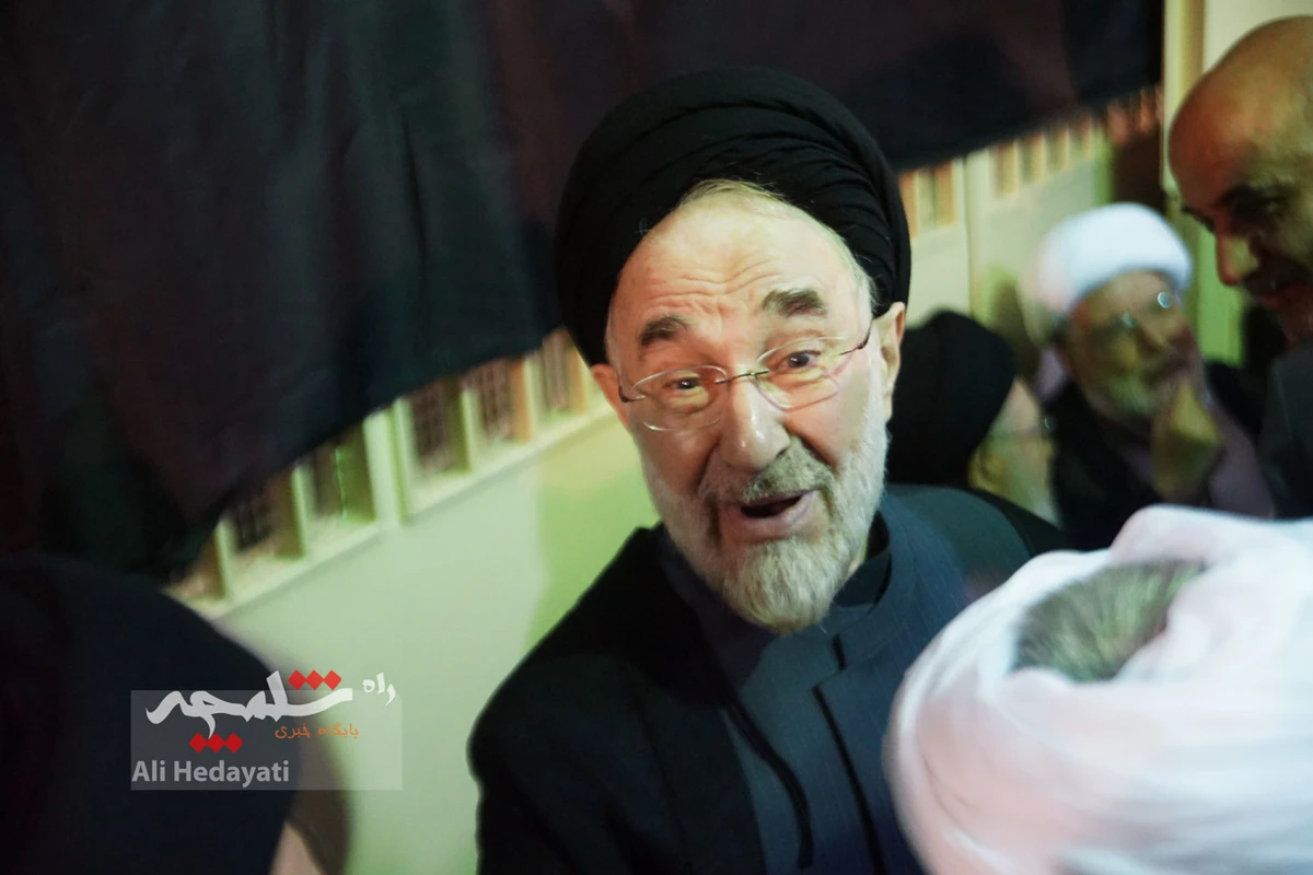چه کسانی در مراسم ختم مادر همسر سیدحسن خمینی حضور داشتند؟ +تصاویر