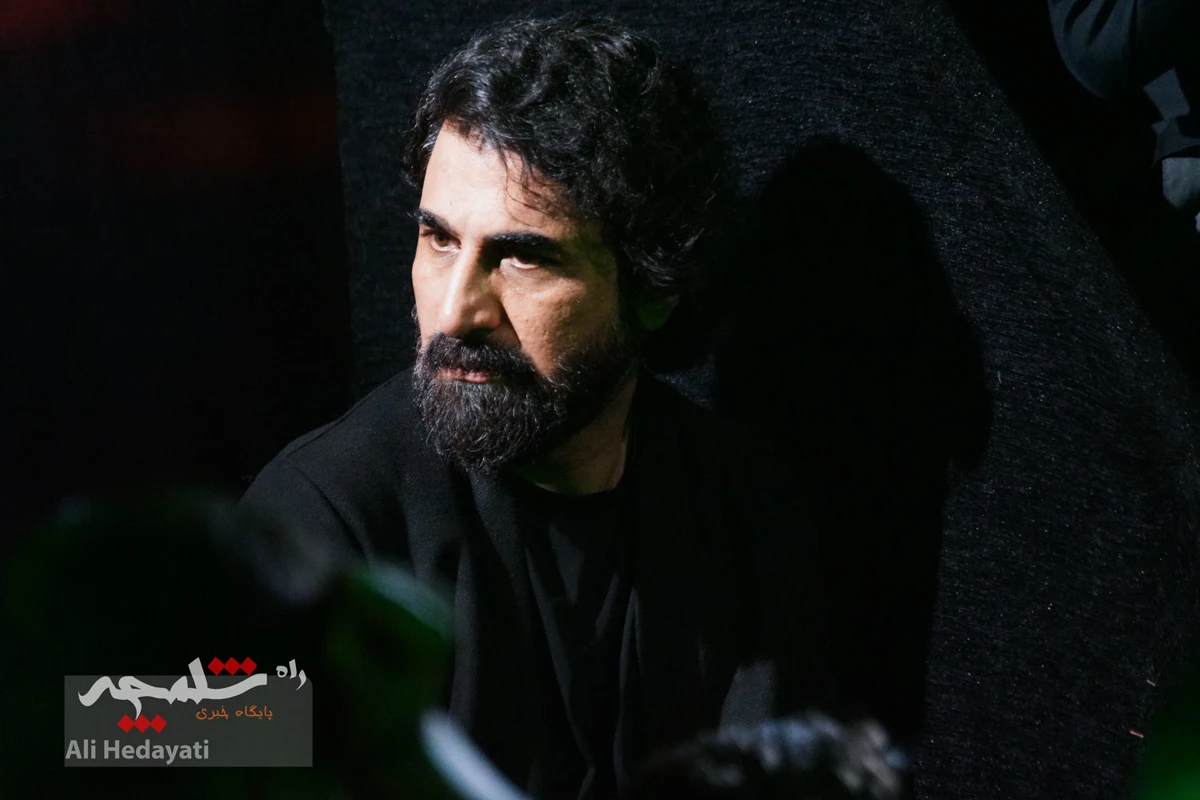 مراسم عزاداری در حسینیه آیت الله علوی بروجردی(ابوسعید تهران) +تصاویر