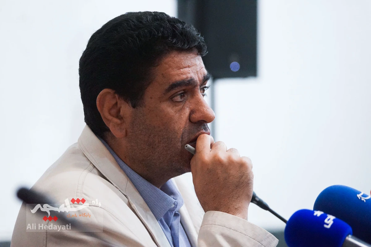 نشست خبری بیگدلی با اصحاب رسانه +تصاویر