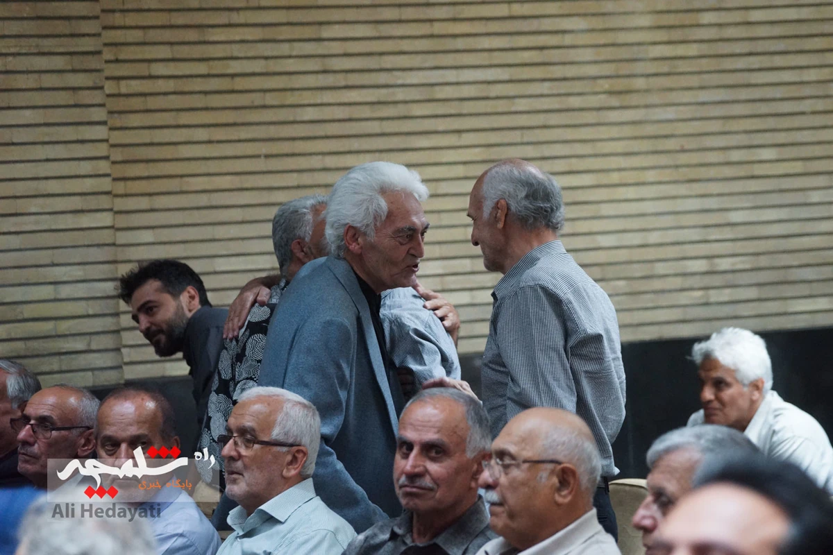  بزرگان قدیمی کشتی ایران در سوگ «آقاعبدالله موحد» +تصاویر