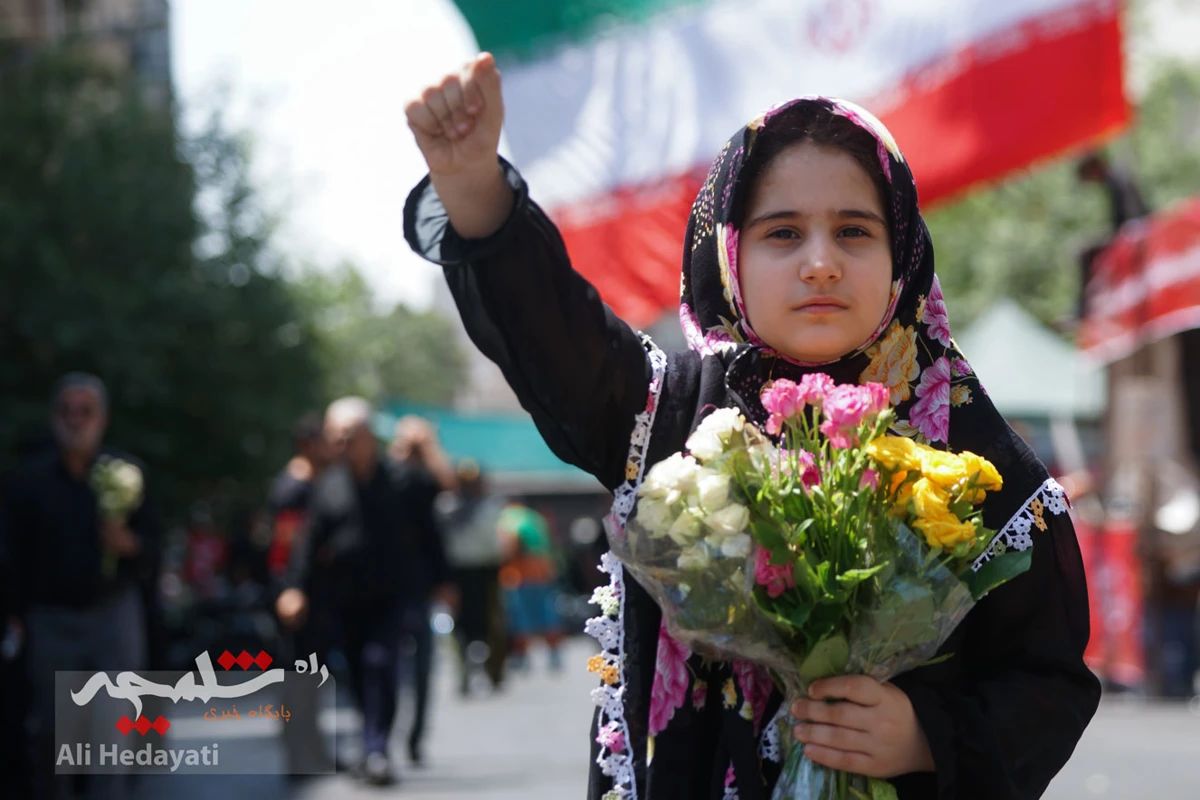بزرگترین تشییع تاریخی جهانی در تهران +تصاویر