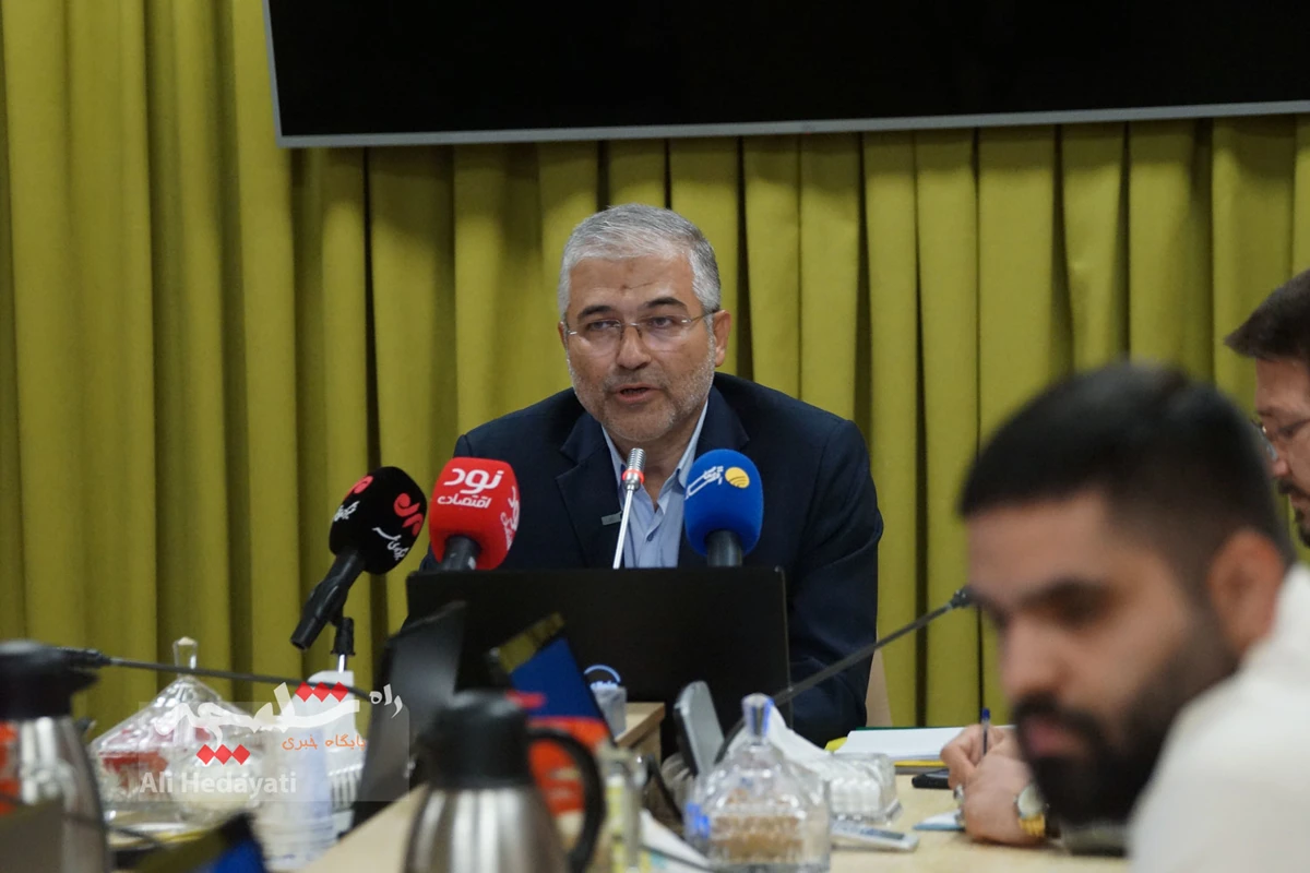 نشست خبری پیمان فلسفی با خبرنگاران +تصاویر