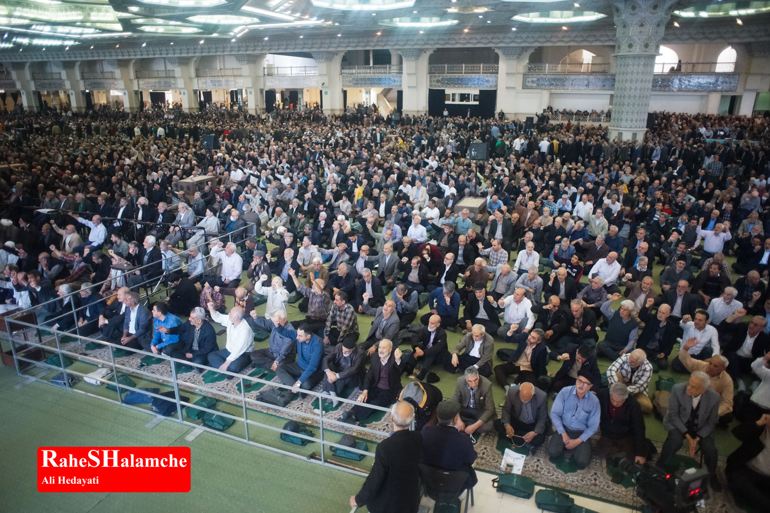 اولین نماز جمعه تهران در ماه رمضان 1404 +تصاویر