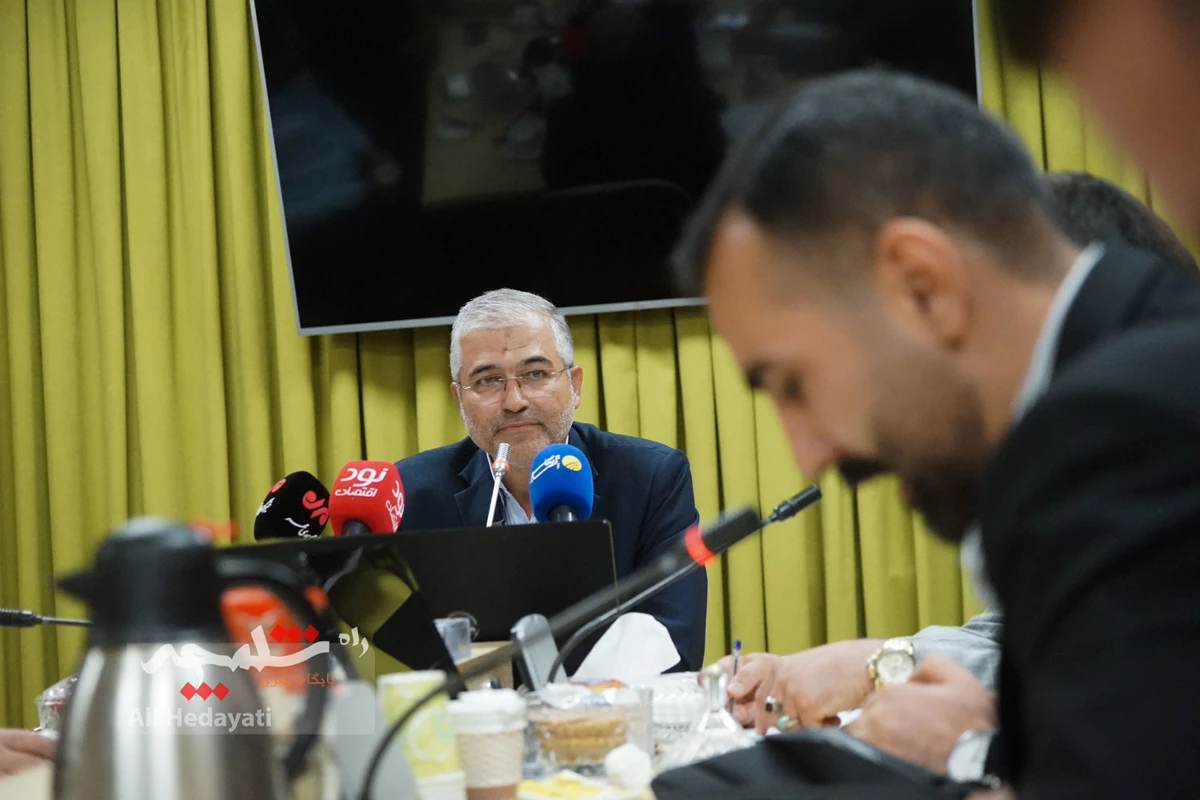 نشست خبری پیمان فلسفی با خبرنگاران +تصاویر