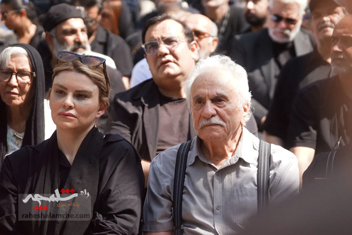 وداع با شکوه با «اکبر عبدی» +تصاویر