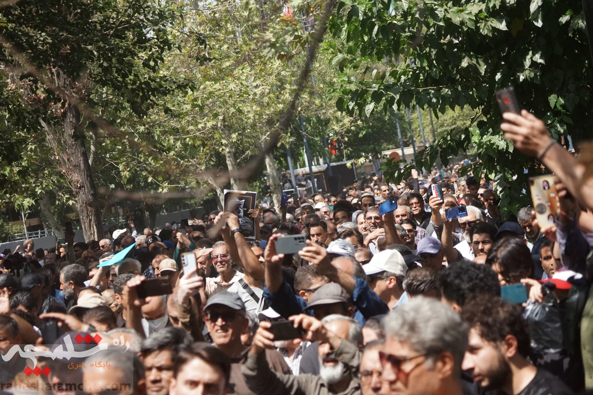 وداع با شکوه با «اکبر عبدی» +تصاویر