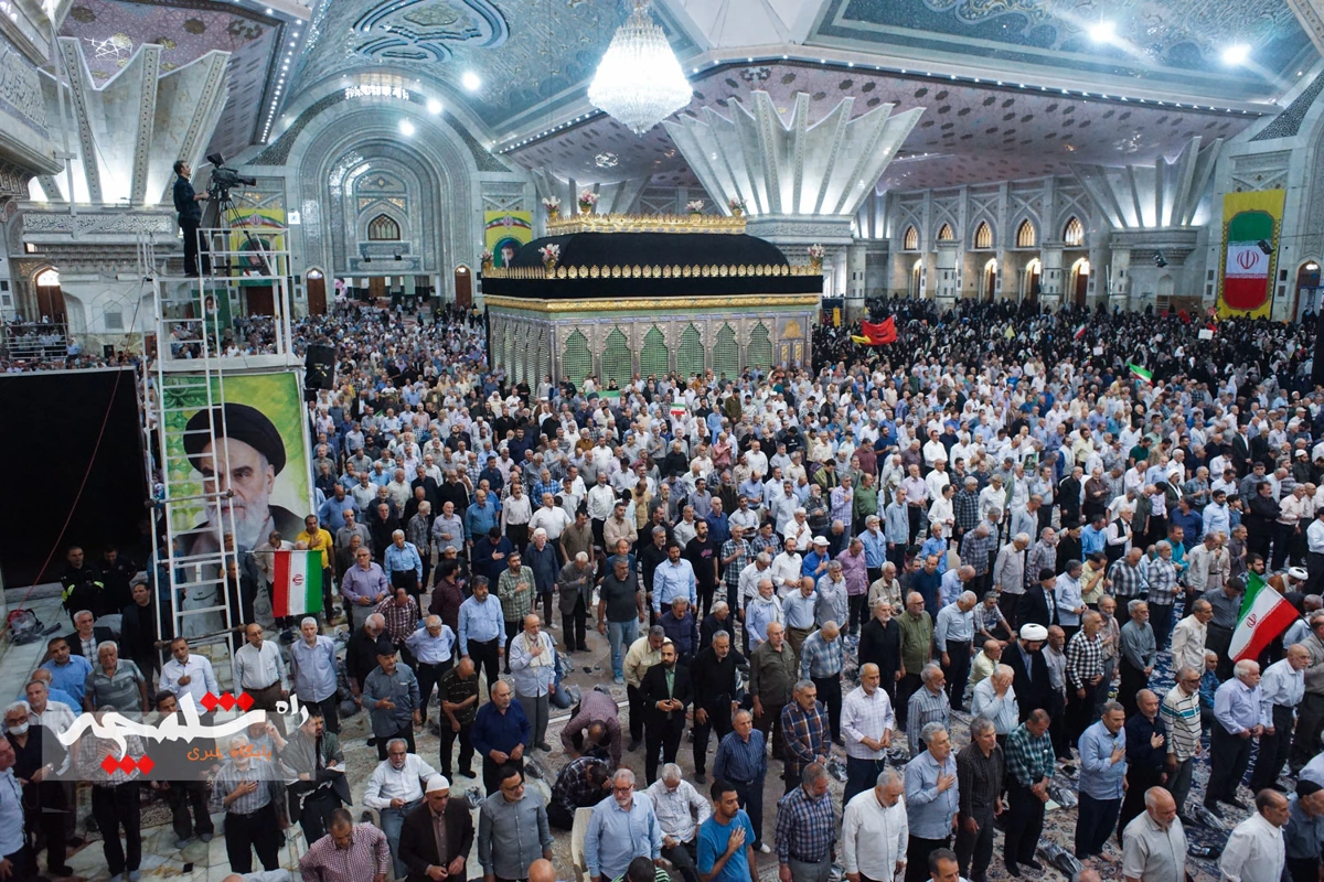 نماز جمعه این هفته تهران در حرم امام خمینی(ره) برگزار شد +تصاویر