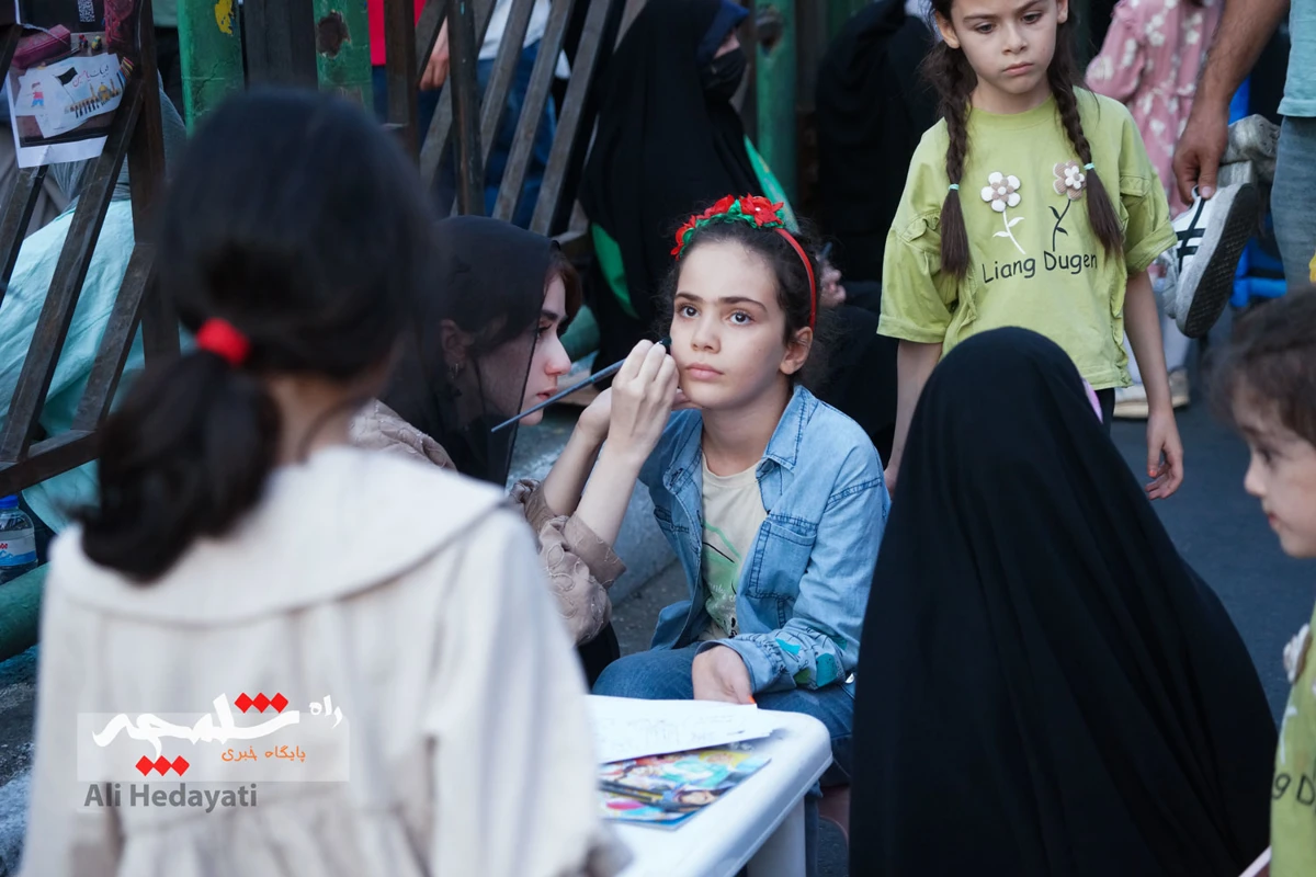 مهمانی 10 کیلومتری تهرانی‌ها در روز عید غدیر +تصاویر