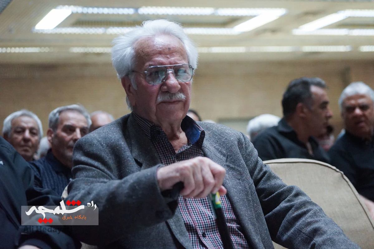  بزرگان قدیمی کشتی ایران در سوگ «آقاعبدالله موحد» +تصاویر