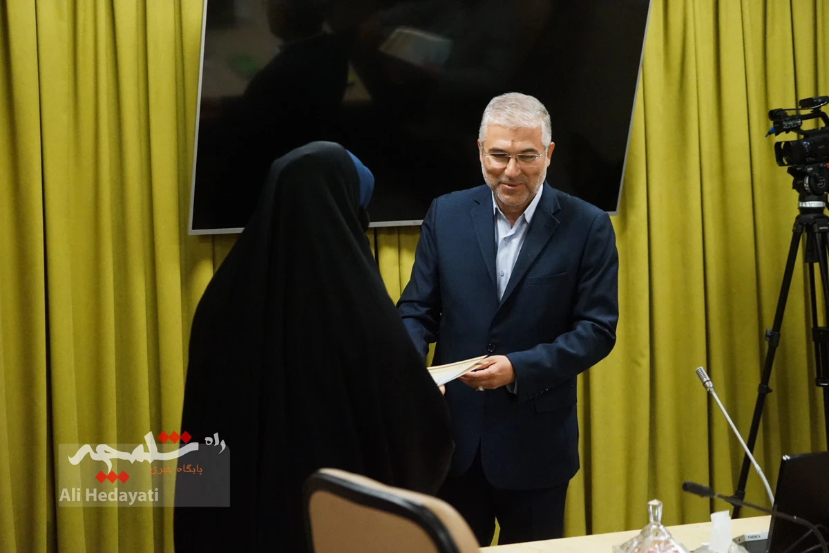 نشست خبری پیمان فلسفی با خبرنگاران +تصاویر