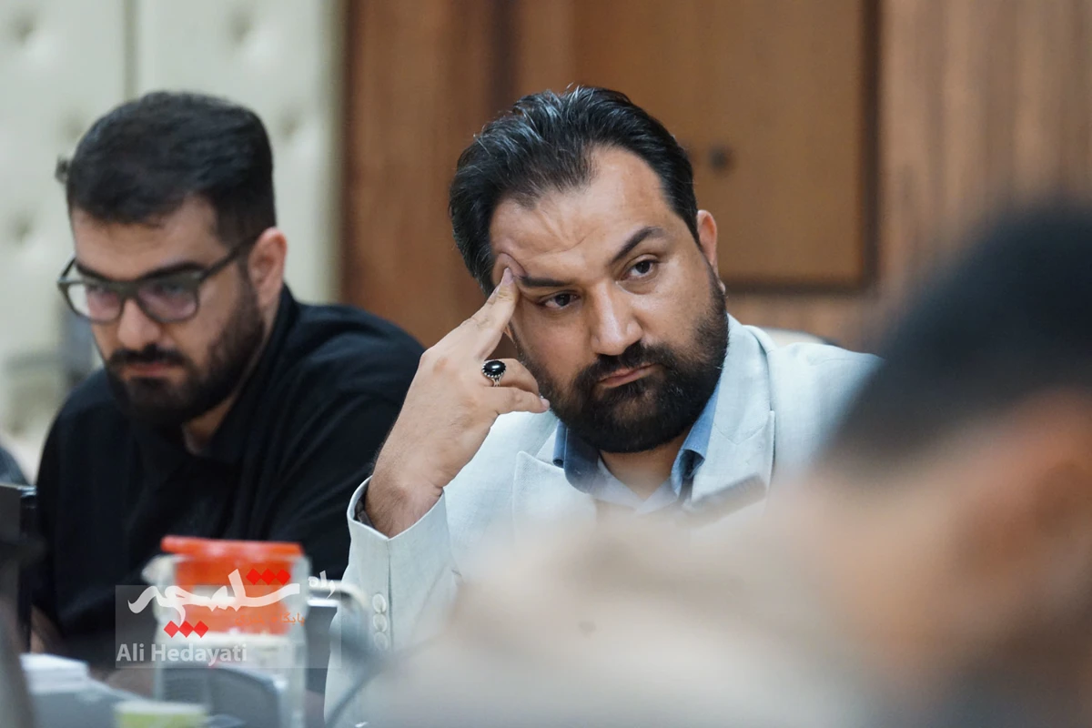 نشست خبری پیمان فلسفی با خبرنگاران +تصاویر