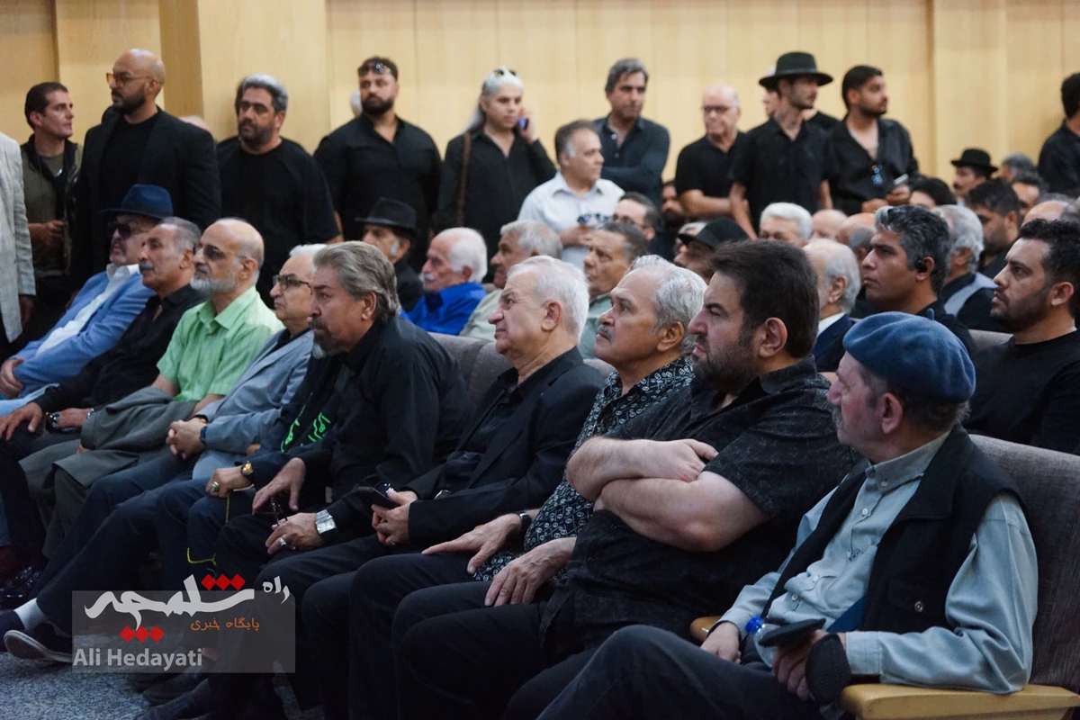 مراسم ختم مرحوم «اکبر عبدی» چه گذشت؟ +تصاویر