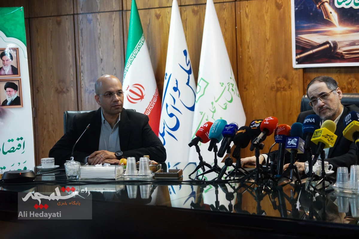 نشست خبری رئیس مرکز پژوهش‌های مجلس با اصحاب رسانه +تصاویر