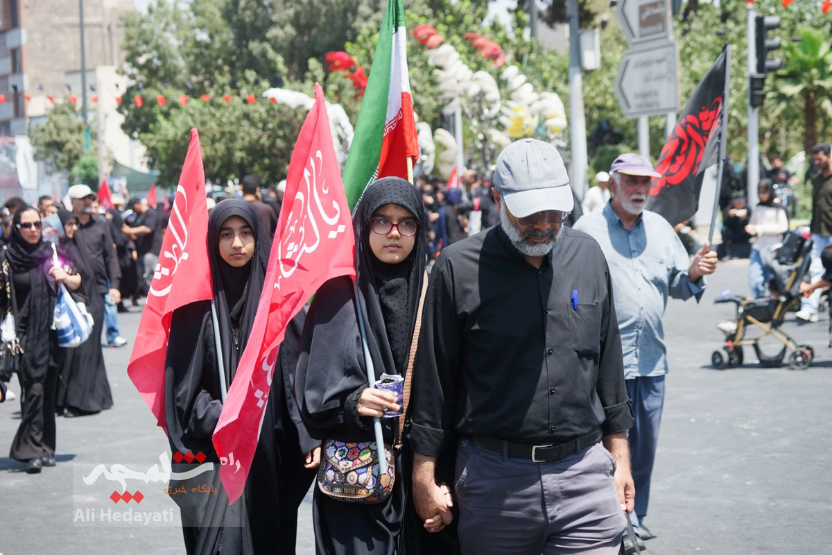 طنین عشق و دلدادگی اربعینی در تهران +تصاویر