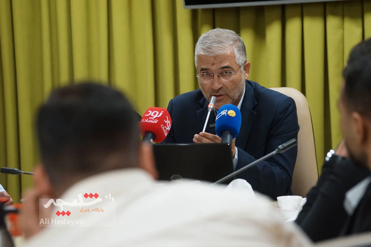 نشست خبری پیمان فلسفی با خبرنگاران +تصاویر